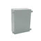 25x19x9cm Hinged Electrical Metal Junction Box With Window