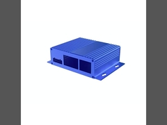 स्विच नेटवर्क के लिए 118*41*150 मिमी एल्यूमीनियम हीट सिंक केस स्प्लिट बॉडी कैबिनेट