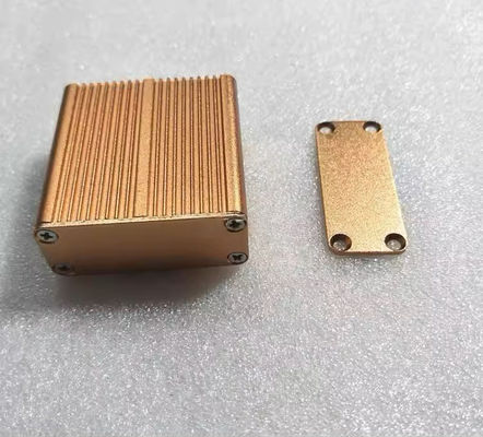 High Strength Heat Resistant Extruded Aluminum Enclosure for IoT devices Width 45mm Height 18.5mm