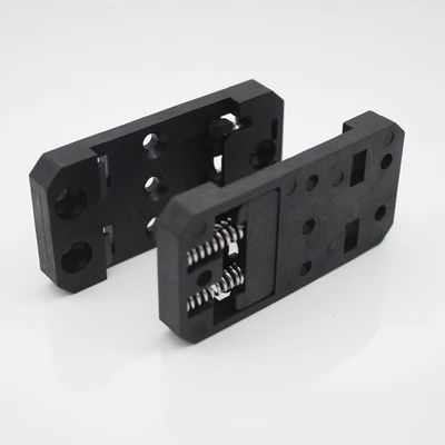 A-35-1 PA66 DIN Rail Bracket Plastic Clip Guide Rail Buckle Of Simple PCB Circuit Board Mounting Bracket DIN Rail Mounting PCB Carrier PCB Bracket