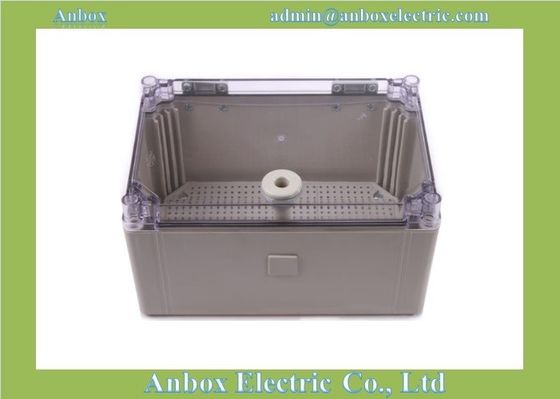 पीसी क्लियर Ip65 300x200x160mm लॉकबल प्लास्टिक एनक्लोजर