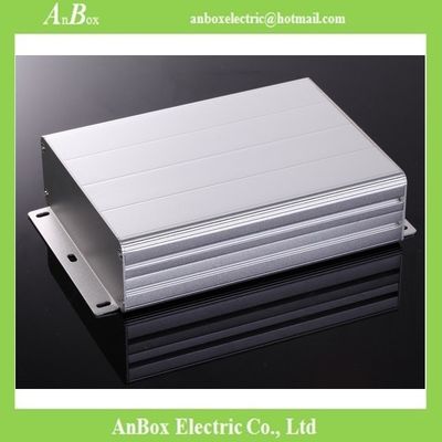 122*45*110/130/150/160 मिमी DIY पीसीबी एक्सट्रूडेड एल्यूमीनियम बॉक्स और OEM के लिए ब्लैक में खुदरा